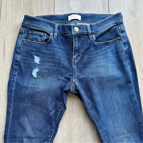 Size 2P LOFT Modern Skinny Jeans - Picture 3 of 5